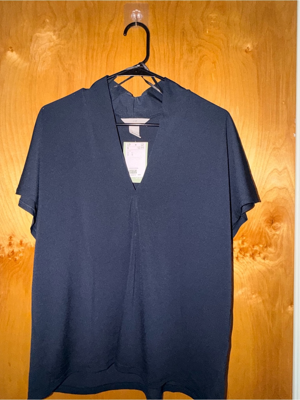 H&M V-Neck Short Sleeve Top